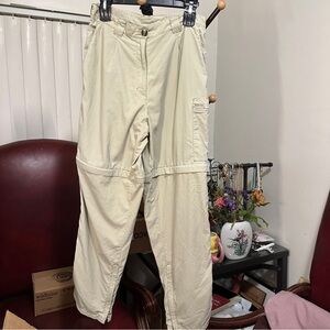 Exofficio Women's size 8 Cream zip off hiking pants